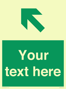 Custom Safe condition: Green Up left arrow